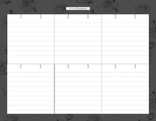Load image into Gallery viewer, Custom To Do Moments NotePad, Floral Etchings