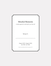 Load image into Gallery viewer, Mindful Moments Planner 5784 (August 2023-August 2024), Field of Dreams