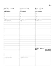 Load image into Gallery viewer, Mindful Moments Planner 5784 (August 2023-August 2024), Field of Dreams